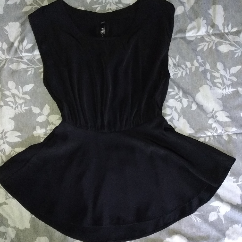 Little black blouse